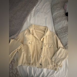 Cloud Ten Corduroy Cropped Jacket